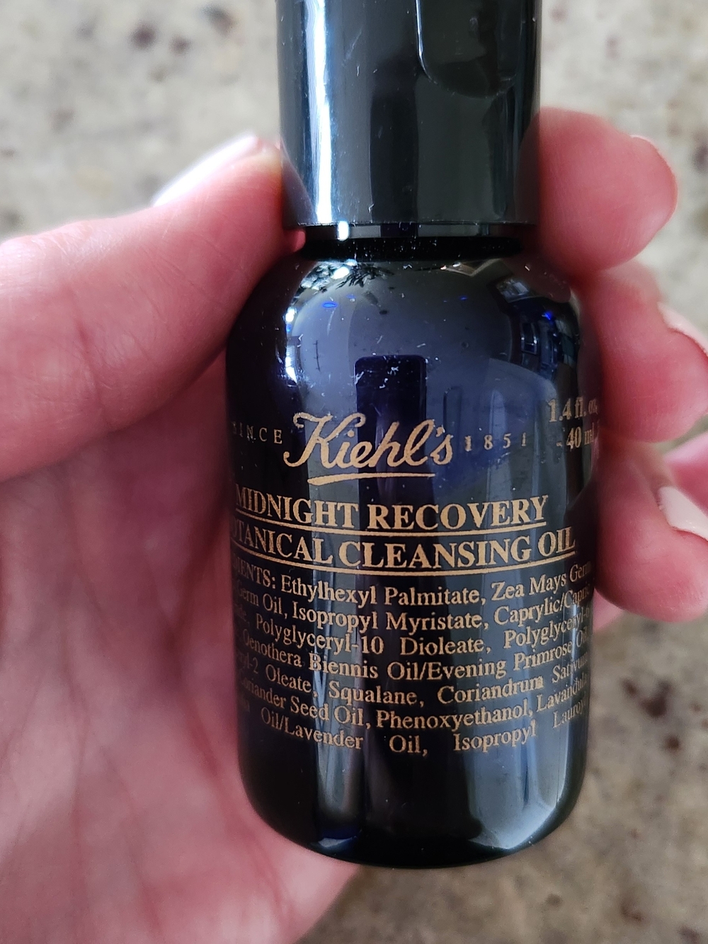 Kiehl's Midnight Recovery Botanical Cleansing Oil - 1.4 Oz Travel Size